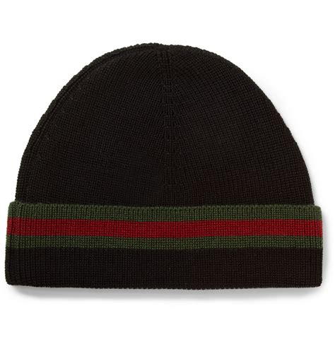 mens gucci beanie|Gucci hat men's price.